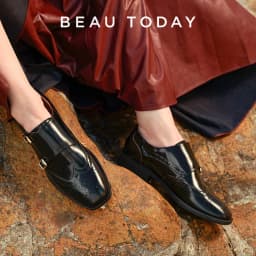 BeauToday Monk Shoes Women Genuine Cow Leather Buckle Strap Brogue Style Round Toe Casual Ladies Flats Handmade 27195