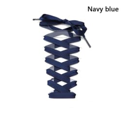 Silk Ribbon Shoe Laces Satin Flat Shoelaces Women Sneakers Shoelace Boots Laces for Shoes Decoration Casual Shoestring 1Pair
