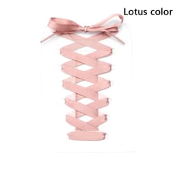 Silk Ribbon Shoe Laces Satin Flat Shoelaces Women Sneakers Shoelace Boots Laces for Shoes Decoration Casual Shoestring 1Pair