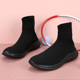MWY Socks Sneakers Women Knit Upper Breathable Sport Shoes Sock Boots Woman Chunky Shoes High Top Running Shoes For Men Women
