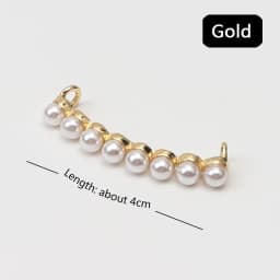 Shoelaces Clips Decoration Shoelace Buckle Shoes Charm Sneakers Pearl Shiny Rhinestones Women Girl Shoe Laces Decorative 1PCS