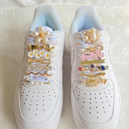 Shoelaces Clips Decoration Shoelace Buckle Shoes Charm Sneakers Pearl Shiny Rhinestones Women Girl Shoe Laces Decorative 1PCS