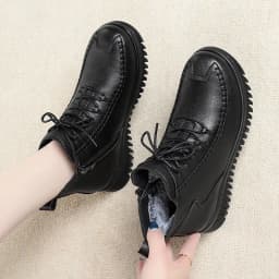 High Quality Black Ankle Boots for Women Leather Booties Zip Deco Woman Winter 2026 Waterproof Rain Snow Boots Ladies Fur Shoes