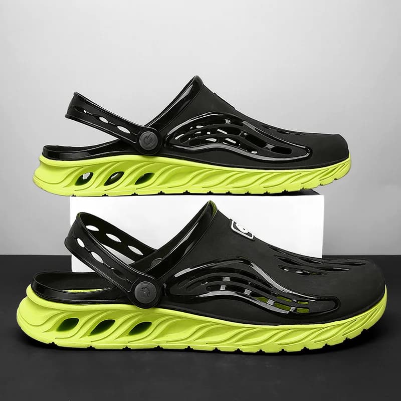 Summer Comfortable Men's Garden Clogs Male Outdoor EVA Injection Clogs Casual Sandal Men Beach Slippers Water Shoes Pool Sandals