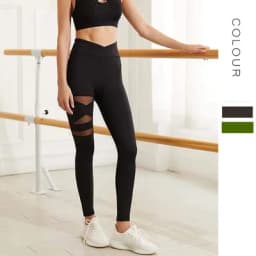 Hollow X Out Yoga Pants V Look Leggings For Women Sport Fitness Yoga Legging High Waist Squat Proof Sports Tight Workout Leggins