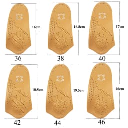 EiD Leather Orthopedic Insoles Orthotics Health Sole Pad For Flat Foot Heel Pain Arch Support Man Woman Shoe insole sole Insert