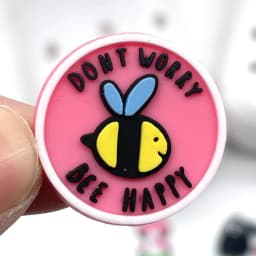 Shoe Charms Accessories Decoration Cute Pink Hole Shoes Flower Shoe Buckle PVC Soft Plastic Cartoon Detachable Match 1pcs