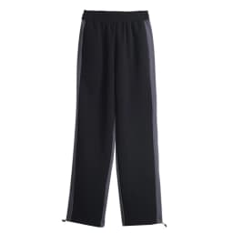 LMQ NEW 2020 Women Contrast Stitching Straight Wide Leg High Waist Sweatpants Casual Simple Elastic Harem Trousers