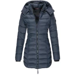 Winter Jackets for Women Zipper Hooded Cotton Padded Jackets Long Sleeve Warm Coat Slim Parka Female Portable Outwear