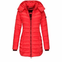 Winter Jackets for Women Zipper Hooded Cotton Padded Jackets Long Sleeve Warm Coat Slim Parka Female Portable Outwear