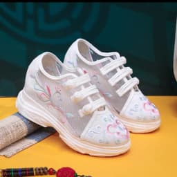 Women Air Mesh Embroidered Sneakers Ladies Summer Casual Shoes кроссовки женские Vintage Female Sandals