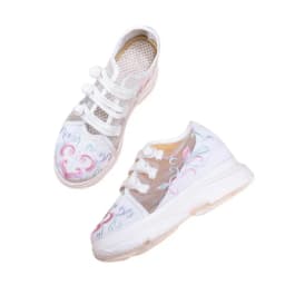 Women Air Mesh Embroidered Sneakers Ladies Summer Casual Shoes кроссовки женские Vintage Female Sandals