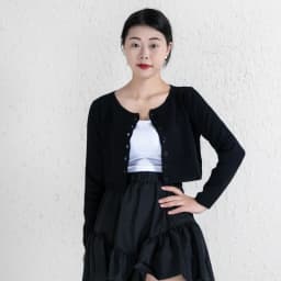 Blouses Cardigan Female Knitted Ladies Sweaters Cropped Clothing Crochet Top Korean Fashion Style Black Outerwear Tricot Jersey