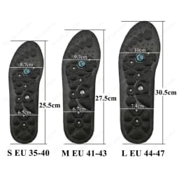 Magnetic Foot Massage Insoles For Shoes Therapy Reflexology Pain Relief Arch Support Comfortable Walking Insoles Unisex Upgrade