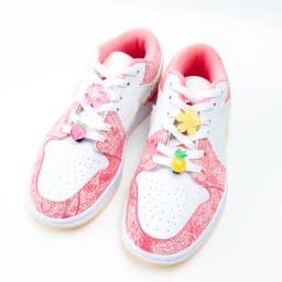 Cute Flowers Fruit Shoe Laces Decorations Buckle Charms Shoelaces for Sneaker Luxury Shoes Accessories for Women Man 1 Pcs