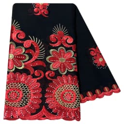 Latest African Women Scarf Soft 100% Cotton With Dold Chip Scarf Dubai Isalmic Scarf Embroidery Muslim Hijab for Shawls Wraps