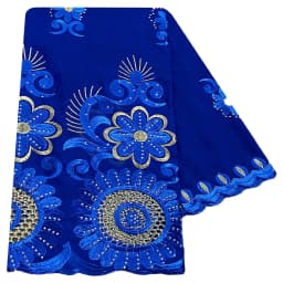 Latest African Women Scarf Soft 100% Cotton With Dold Chip Scarf Dubai Isalmic Scarf Embroidery Muslim Hijab for Shawls Wraps