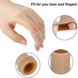 Fabric Toe Separator Finger Protector Pedicure Tool Foot Care Applicator for Personal Hygiene And Beauty