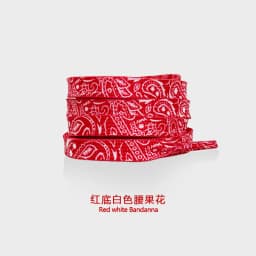 High Quality Cashew Flowers Shoelaces Women Gilding Men Red Black Hand-painted Sports Casual Basketball Shoes Laces 100/120/140