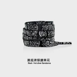 High Quality Cashew Flowers Shoelaces Women Gilding Men Red Black Hand-painted Sports Casual Basketball Shoes Laces 100/120/140