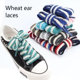 New Flat Shoelaces for Sneakers Striped Twist Weave Shoe Laces Shoelace for Women Man Textured Classic Wide 1.5cm Shoestrings