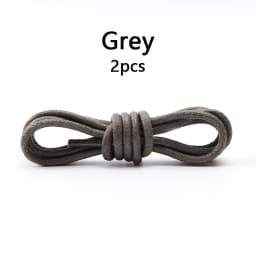 Waxed Cotton Round Shoe Laces Leather Oxford Shoelaces Waterproof Shoelace for Women Men Boots Loafers Shoes Lace Accessories