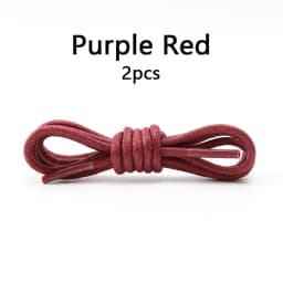 Waxed Cotton Round Shoe Laces Leather Oxford Shoelaces Waterproof Shoelace for Women Men Boots Loafers Shoes Lace Accessories