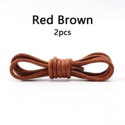 Waxed Cotton Round Shoe Laces Leather Oxford Shoelaces Waterproof Shoelace for Women Men Boots Loafers Shoes Lace Accessories