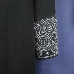 Africa Women's Dress Luxury Robe Dress Loose Fashion V-Neck Diamond Long Sleeve
