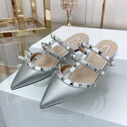 Women's Sandals Summer Luxury Shoes Woman 2026 Trend Ankle Strap Rivets Flat Shoes Brand Design Slippers Ladies Shoes Women