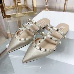 Women's Sandals Summer Luxury Shoes Woman 2026 Trend Ankle Strap Rivets Flat Shoes Brand Design Slippers Ladies Shoes Women