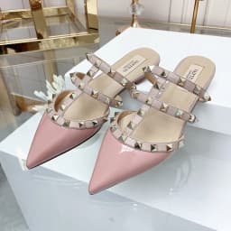 Women's Sandals Summer Luxury Shoes Woman 2026 Trend Ankle Strap Rivets Flat Shoes Brand Design Slippers Ladies Shoes Women