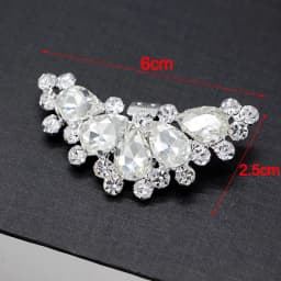 Newest Shoe Clip Wedding Shoes High Heel Women Bride Decoration Rhinestone Shiny Decorative Clips Charm Buckle shoe accessoires