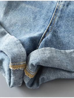 Wixra Women Basic Denim Shorts Candy Color Summer New Trendy Pants High Waist Casual Jeans Bottom