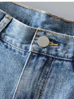 Wixra Women Basic Denim Shorts Candy Color Summer New Trendy Pants High Waist Casual Jeans Bottom