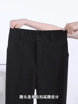Suit Pants For Women Wide Leg Straight Pencil Pants High Waisted Casual Pants Suit Office Lady Korean Style Y2K Women Trousers