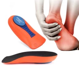 Orthopedic Sports Shoes Insoles for Plantar Fasciitis Pain Relief Heel Spur Cushion Soft Elastic Shock Absorption Heel Foot Pads