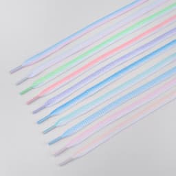 Metallic Shiny Gold Silver Shoelace Glitter White Shoelaces 1.2cm Width Shoe Laces Colorful Bright Silk Casual Laces for Sneaker