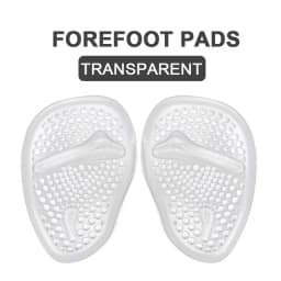 Silicone Gel Insoles for Women Shoes High Heels Sandals Non-slip Foot Pain Relief Half Sole Pads Insert Forefoot Cushion Insole