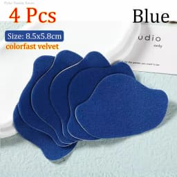 4pcs Sports Shoes Repair Stickers Suede Heel Protector Anti-Wear Repair Holes Self-adhesive Patches Insoles Pad Foot Care Insert