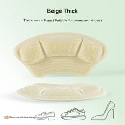 High Heel Stickers Casual Shoes Heel Protectors Insole Shrinking Size Insoles Anti-wear Feet Shoe Pads Adjust Size Cushion