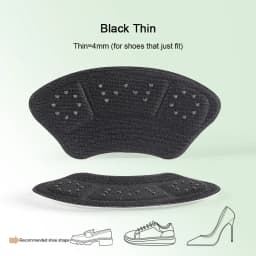 High Heel Stickers Casual Shoes Heel Protectors Insole Shrinking Size Insoles Anti-wear Feet Shoe Pads Adjust Size Cushion