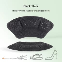 High Heel Stickers Casual Shoes Heel Protectors Insole Shrinking Size Insoles Anti-wear Feet Shoe Pads Adjust Size Cushion