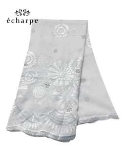 New Dubai Hijab Shawls Scarf For Muslim Women African Cotton Hijab Islamic Hijab Pashmina Turban Headscarf Embroidery Shawls