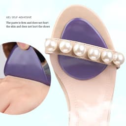 Women Silicone Gel Forefoot Pad Shoe Pads for Plantar Fasciitis Relief Shock Absorption Foot Care Insoles Sandals Protectors