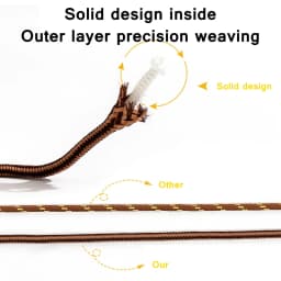 1 Pair Striped Two Color Shoe Laces Outdoor Sneaker Laces Cotton Shoe Laces White Shoes Shoe Accessories Length 90/120/150cm