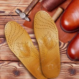 Leather Orthotic Insole For Shoes Flat Feet Arch Support Orthopedic Insoles For Feet Men Women O/X Leg Corrected Health Care