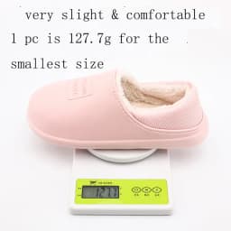 Men's Home Clogs 2021 New Winter Comfortable Slippers Plush Lining Shoes Soft Woman House Warm Clogs High Quality waterproof
