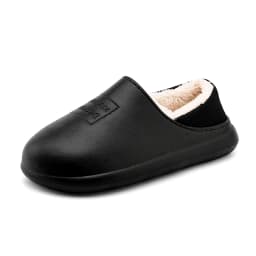 Men's Home Clogs 2021 New Winter Comfortable Slippers Plush Lining Shoes Soft Woman House Warm Clogs High Quality waterproof