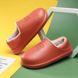 Men's Home Clogs 2021 New Winter Comfortable Slippers Plush Lining Shoes Soft Woman House Warm Clogs High Quality waterproof